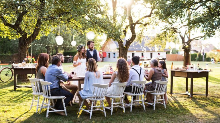 garden party wedding ideas